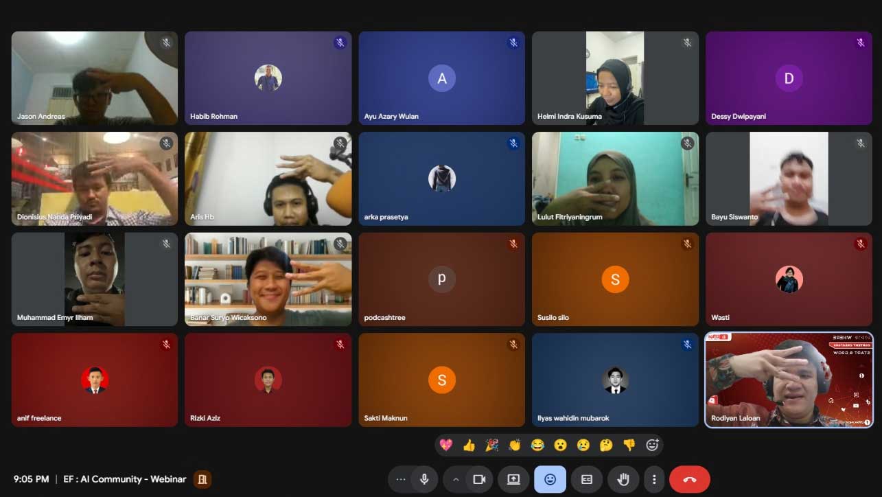 Dokumentasi webinar Effion 12